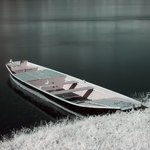 Bord de Loire, photographie infrarouge.