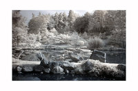 Parc Oriental de Maul&eacute;vrier, photographie infrarouge.