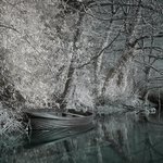 La barque, Photographie Infrarouge.