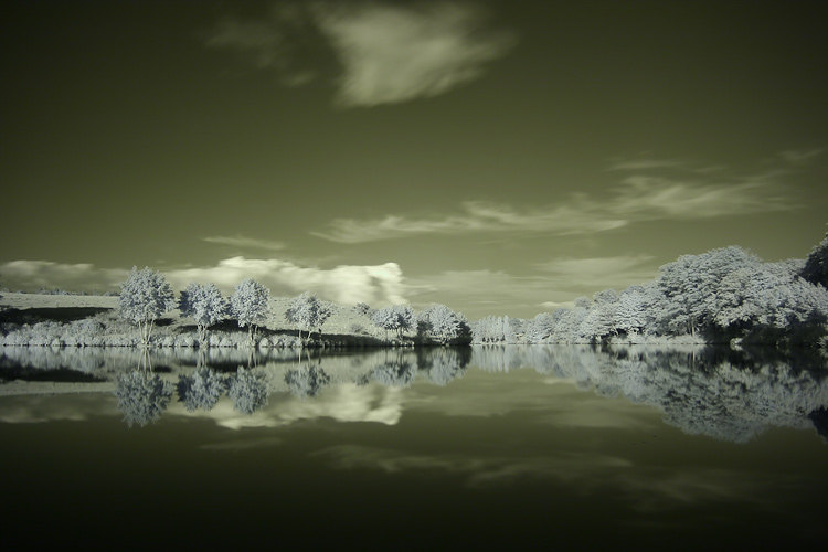 Photographie infrarouge, filtre Hoya R72